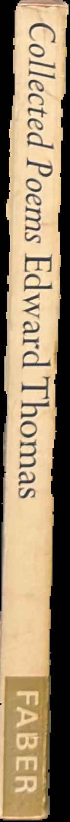 Collected poems live spine