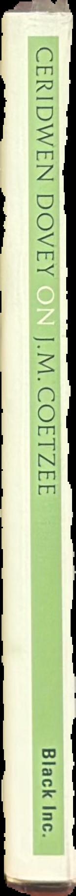 On J. M. Coetzee live spine