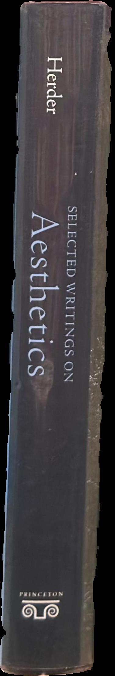 Selected writings on aesthetics live spine