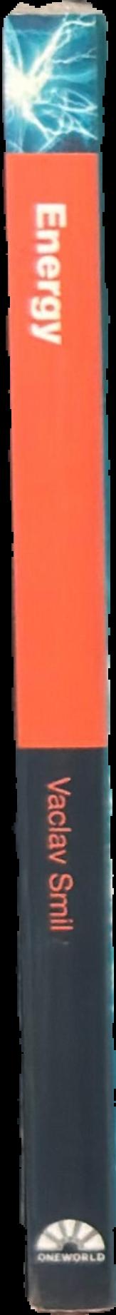 Energy : a beginner's guide / Vaclav Smil live spine