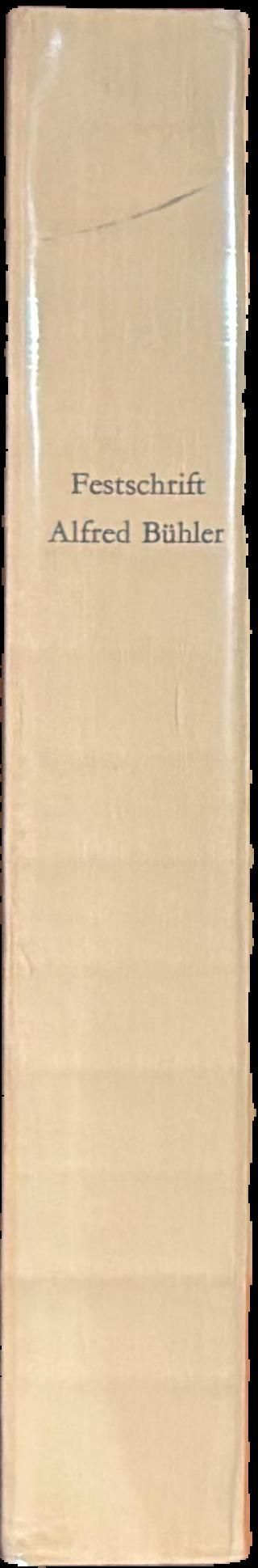 Festschrift Alfred Bühler live spine