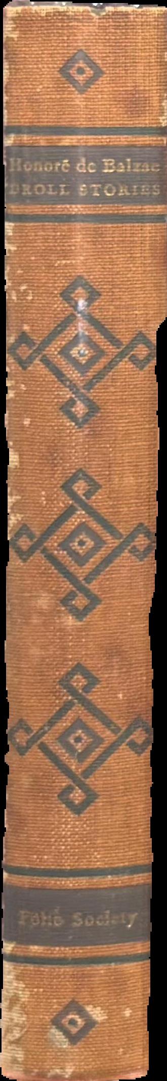 Droll stories collected in the monasteries of Touraine and given to the light live spine