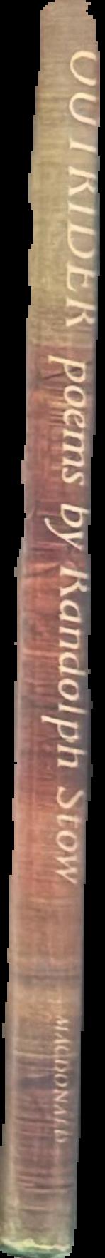 Outrider : poems 1956-1962 live spine
