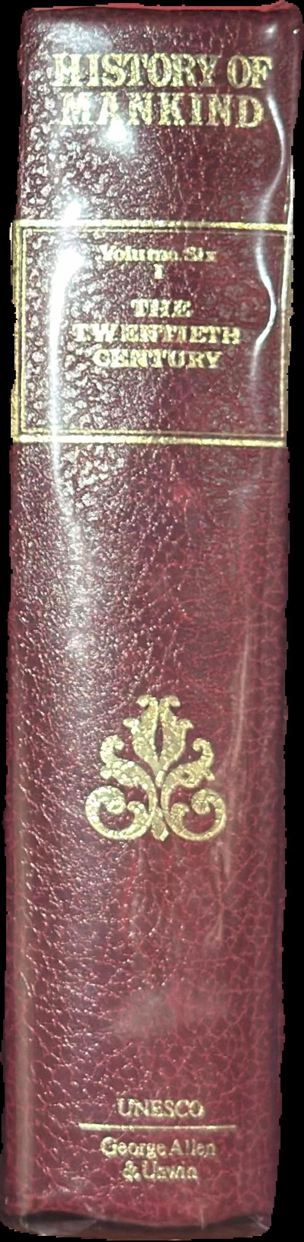 History of mankind : cultural and scientific development, volume one, part two : the beginnings of civilization live spine