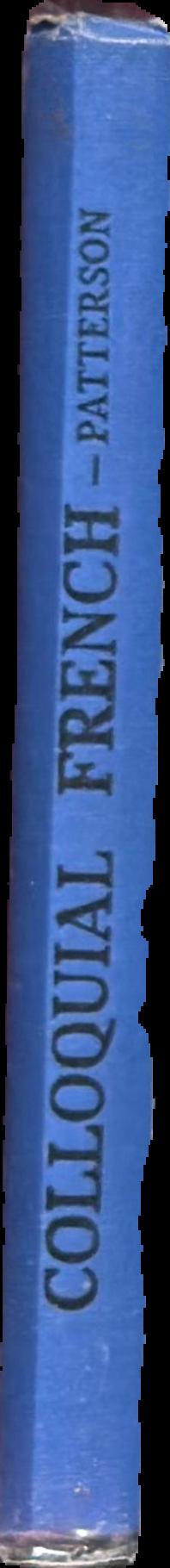 Colloquial French live spine