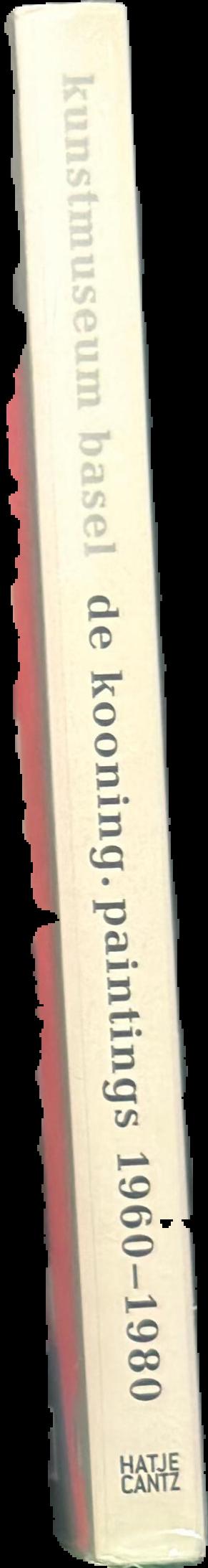 de Kooning : paintings 1960-1980 live spine