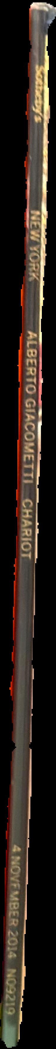 Alberto Giacometti : Chariot live spine
