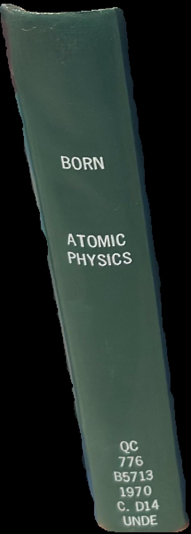Atomic physics live spine