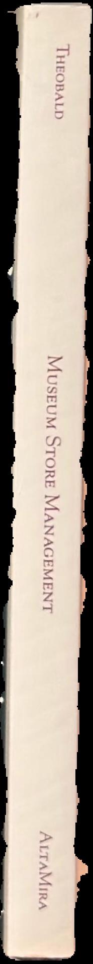 Museum store management / Mary Miley Theobald live spine