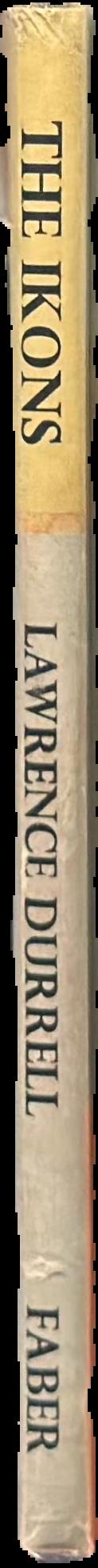 The ikons and other poems live spine