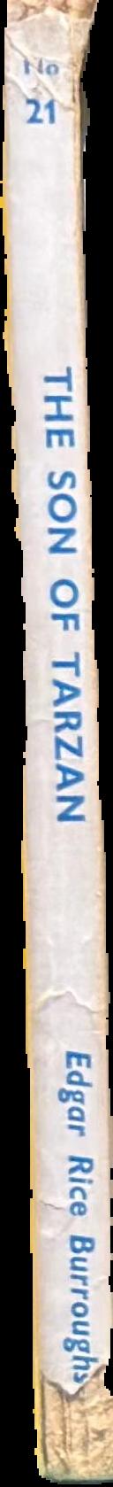 The son of Tarzan / Edgar Rice Burroughs live spine