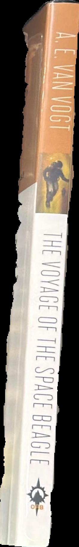 The voyage of the Space Beagle / A. E. van Vogt live spine