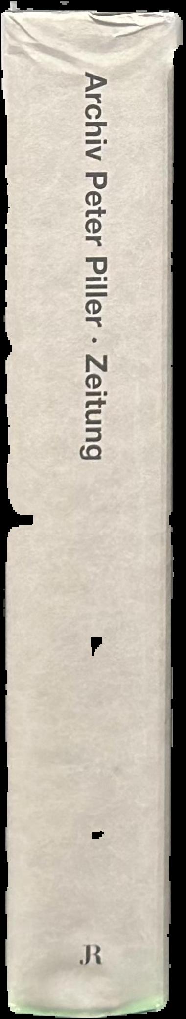 Archiv Peter Piller : Zeitung live spine