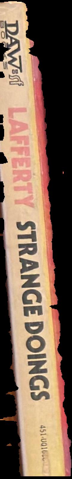 Strange doings / R. A. Lafferty ; illustrated by Jack Gaughan live spine