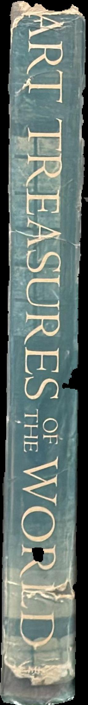 Art Treasures of the world; an illustrated history in colour, with short biographies of artists live spine