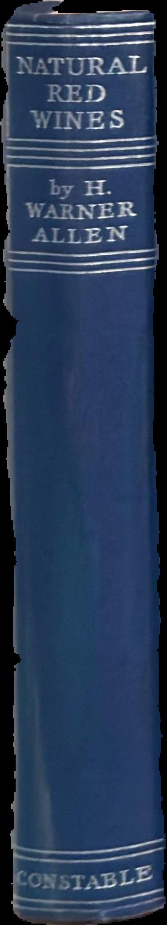 Natural red wines live spine