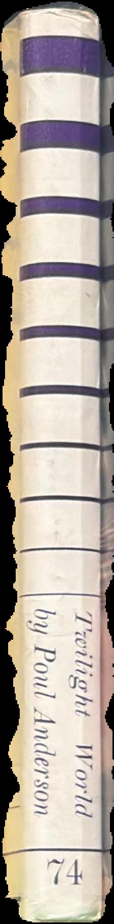 Twilight world / by Poul Anderson live spine
