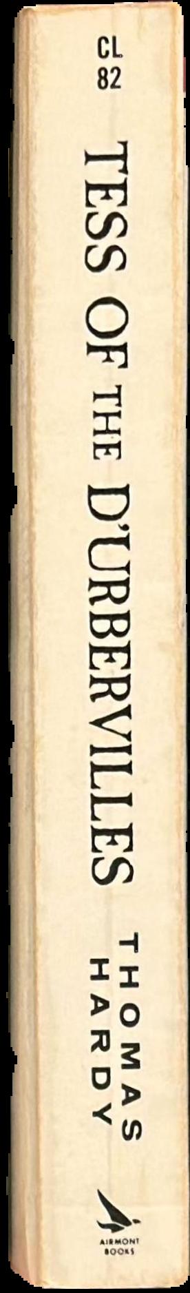 Tess of the D'Urbervilles live spine