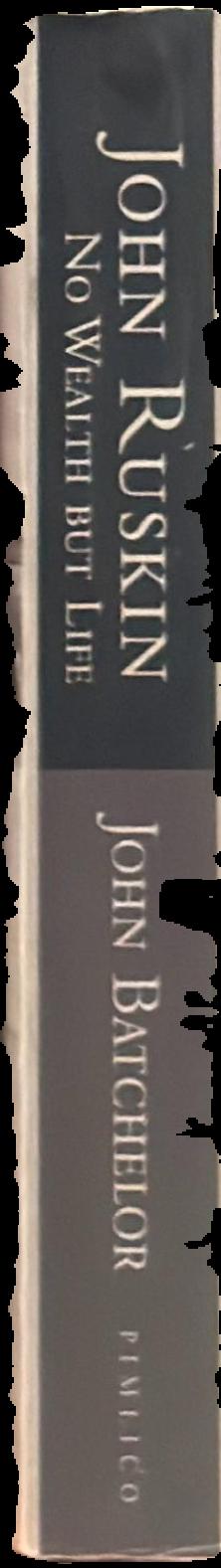 John Ruskin : no wealth but life : a biography live spine