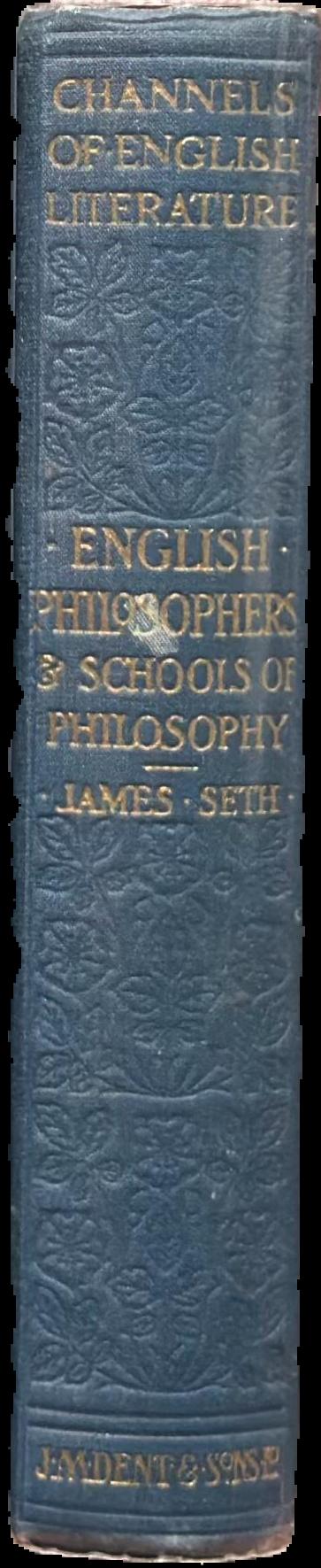 English philosophers and schools of philosophy live spine