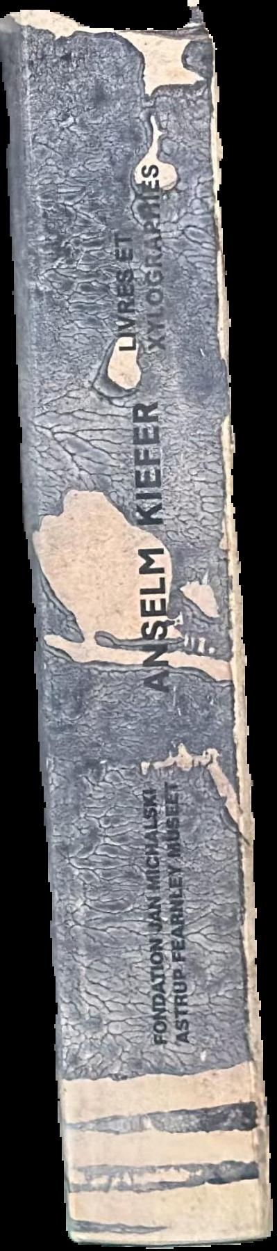 Anselm Kiefer : livres et xylographies live spine