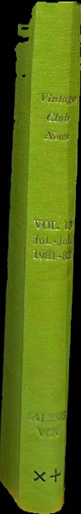 Vintage Club news live spine