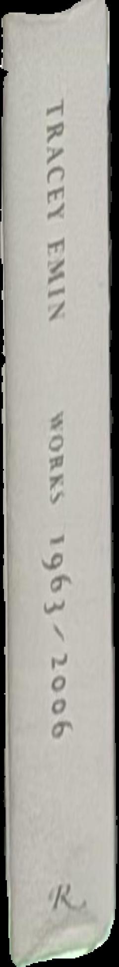Tracey Emin : works 1963-2006 live spine