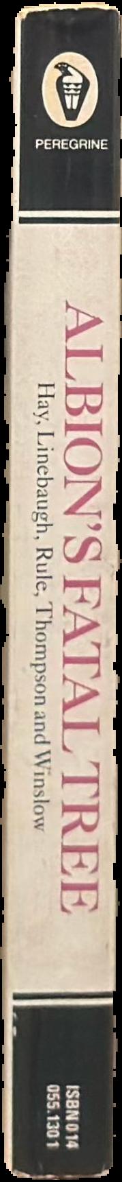 Albion’s Fatal Tree : Crime and Society in Eighteenth-Century England live spine