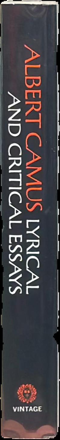 Art and culture : critical essays live spine