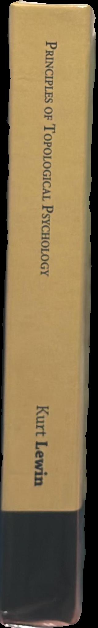 Principles of topological psychology live spine