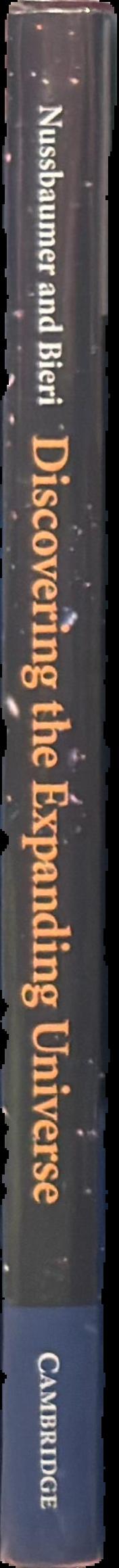 Discovering the expanding universe live spine
