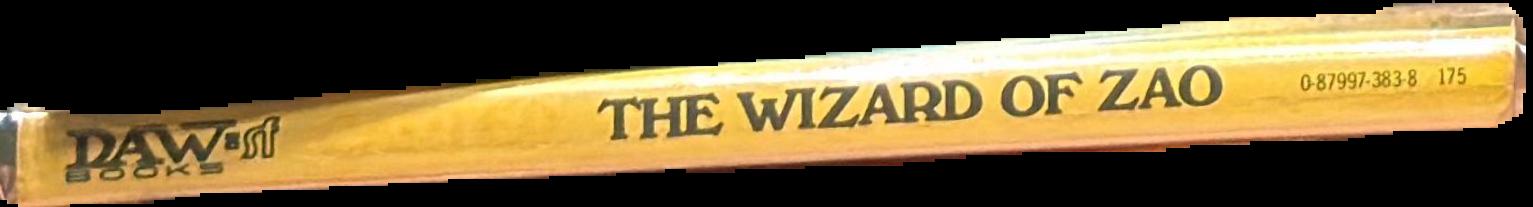 The wizard of Zao live spine