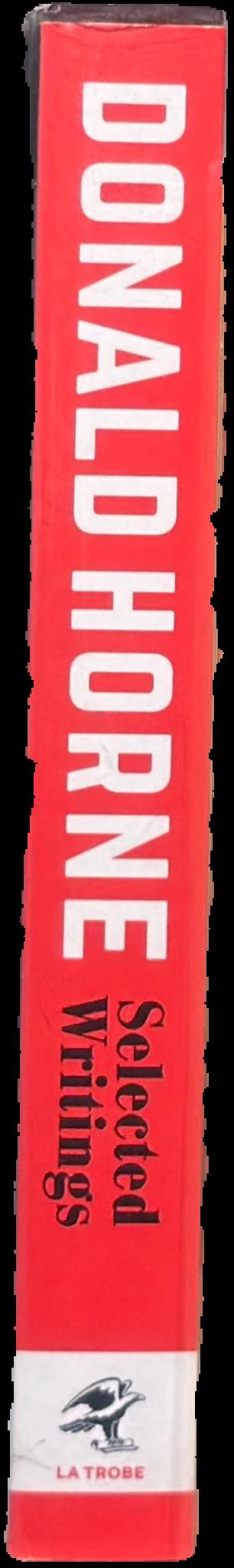 Donald Horne : selected writings live spine