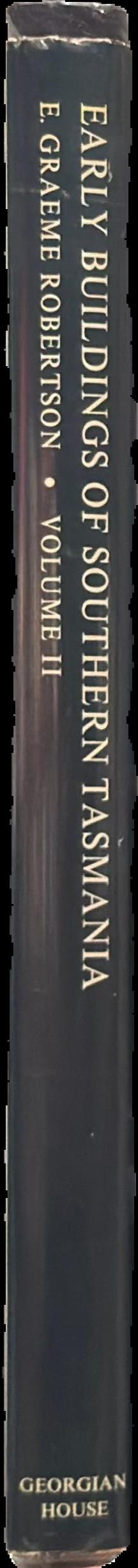 Early buildings of southern Tasmania, volume two live spine