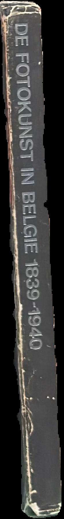 De fotokunst in België 1839–1940 live spine