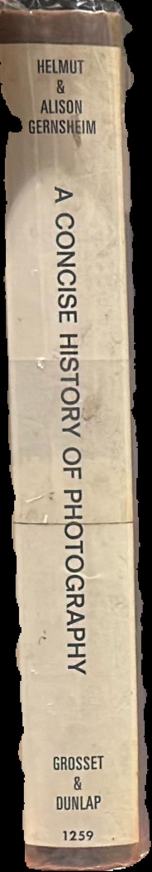 A concise history of photography live spine