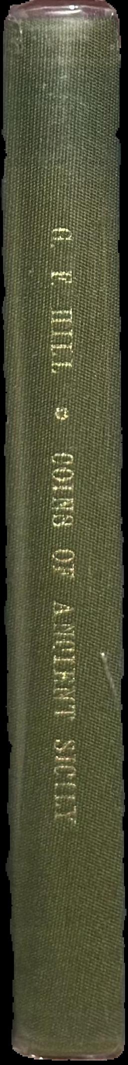 Coins of ancient Sicily live spine