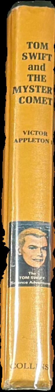 Tom Swift and the mystery comet live spine
