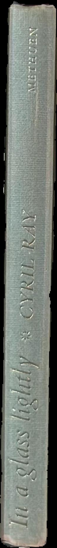 In a glass lightly live spine