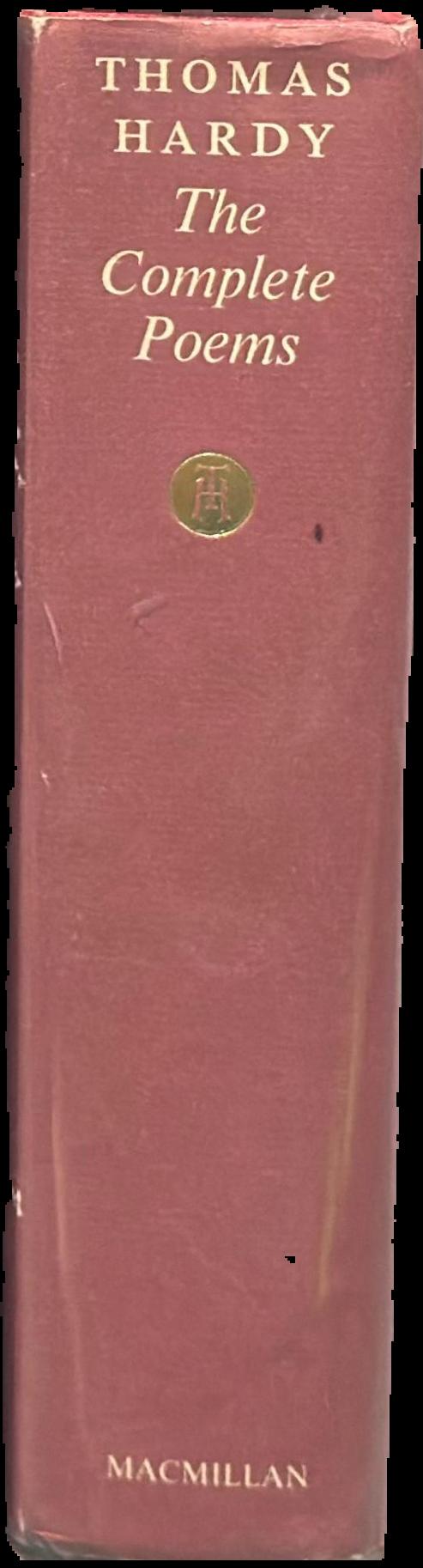 The complete poems of Thomas Hardy live spine