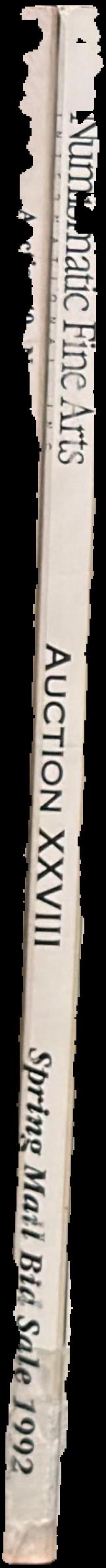 Auction XXVIII Spring mail bid sale 1992 : ancient Greek, Roman & Byzantine coins / Numismatic Fine Arts live spine