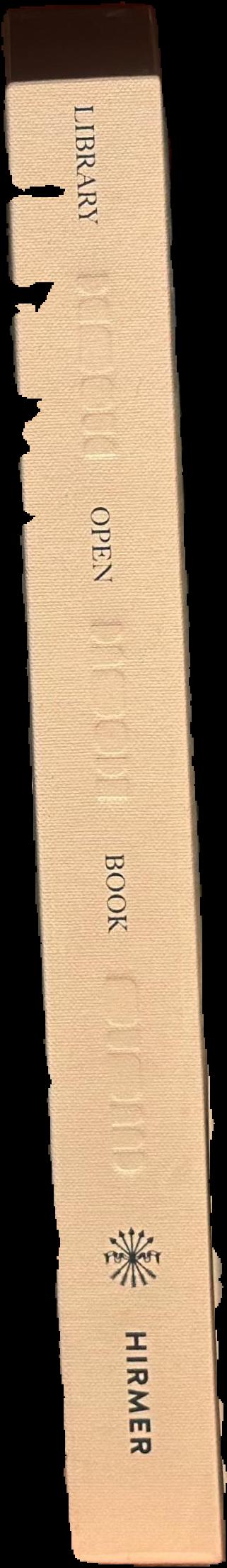The library : an open book live spine