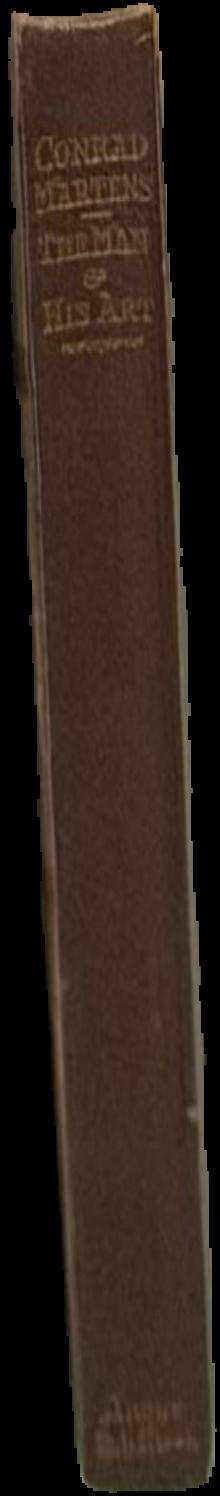 Conrad Martens : the man and his art live spine
