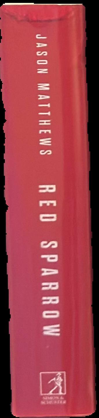 Red sparrow live spine