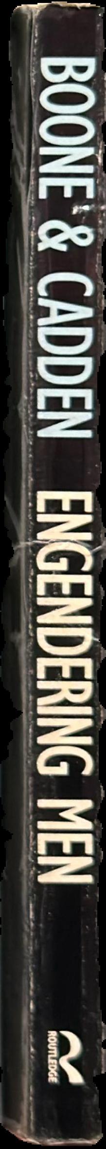 Engendering men : the question of male feminist criticism live spine