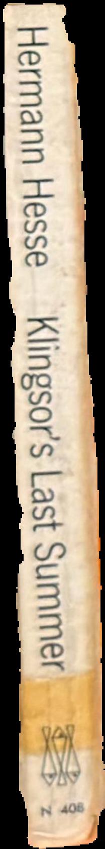 Klingsor's last summer live spine