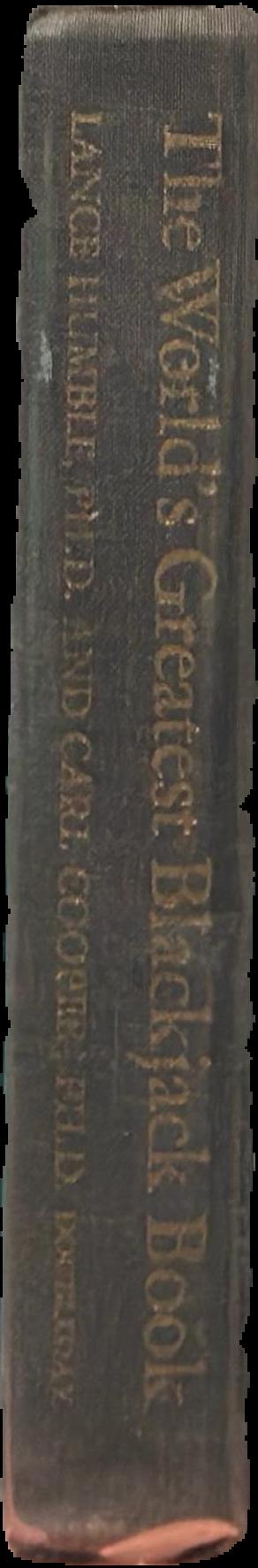The world's greatest blackjack book live spine