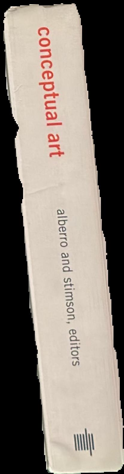 Conceptual art : a critical anthology live spine