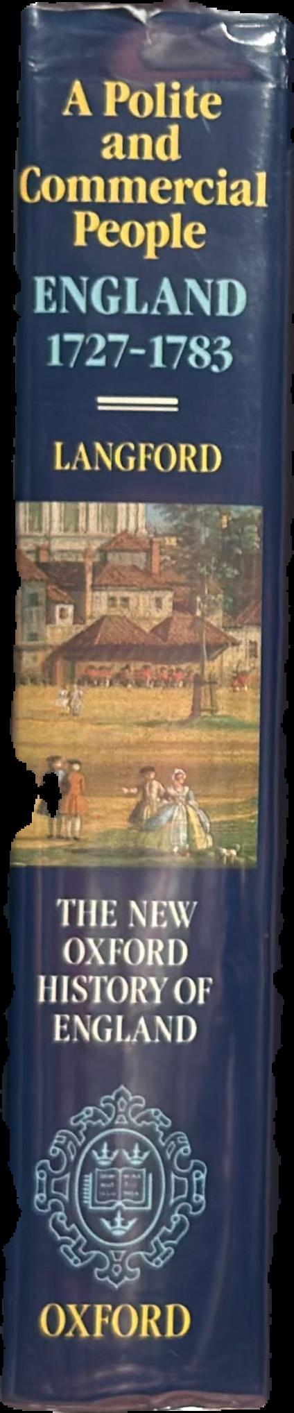 A polite and commercial people : England 1727-1783 live spine