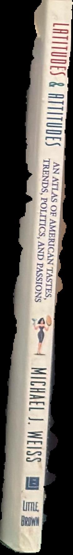 Latitudes & attitudes : an atlas of American tastes, trends, politics, and passions : from Abilene, Texas to Zanesville, Ohio live spine